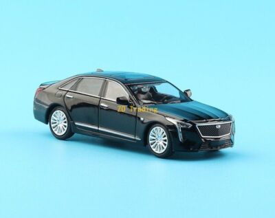ZD Masdi 1:64 Black CT6 Sedan Sports Model Diecast Metal Car BN