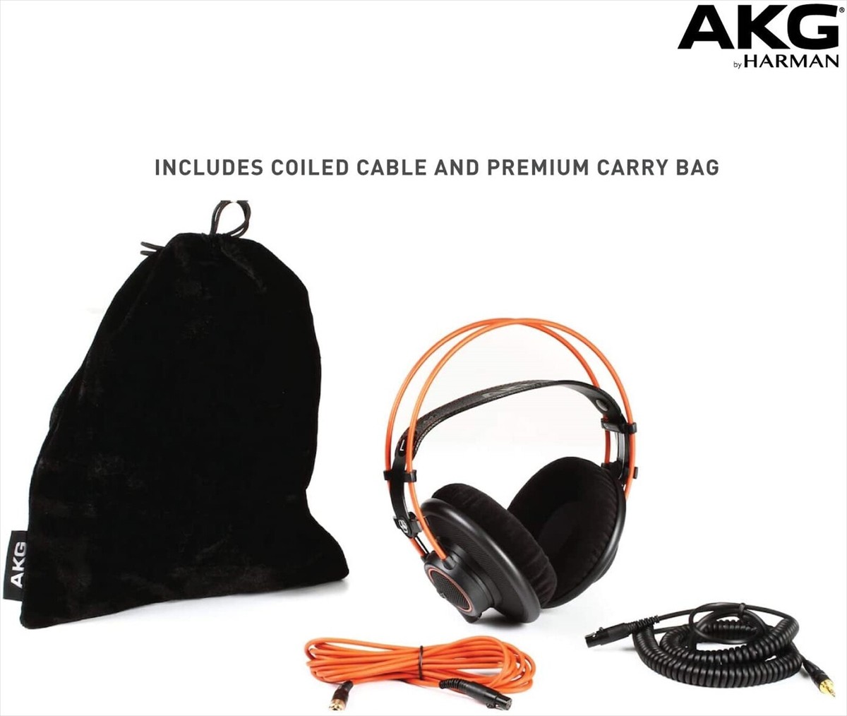 AKG K712 PRO Reference Studio Headphones Open Back Over Ear AKG K712 PRO Reference Studio Headphones Open Back Over Ear