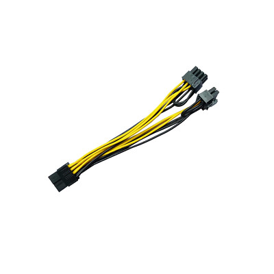 PCI-E 8 Pin zu Dual 6/8pin PCIE PCI Express GPU Netzteil Splitter Kabel Posten