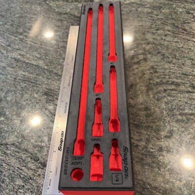 Snap-on fm108ex01br foam organizer for 8pc 1/4