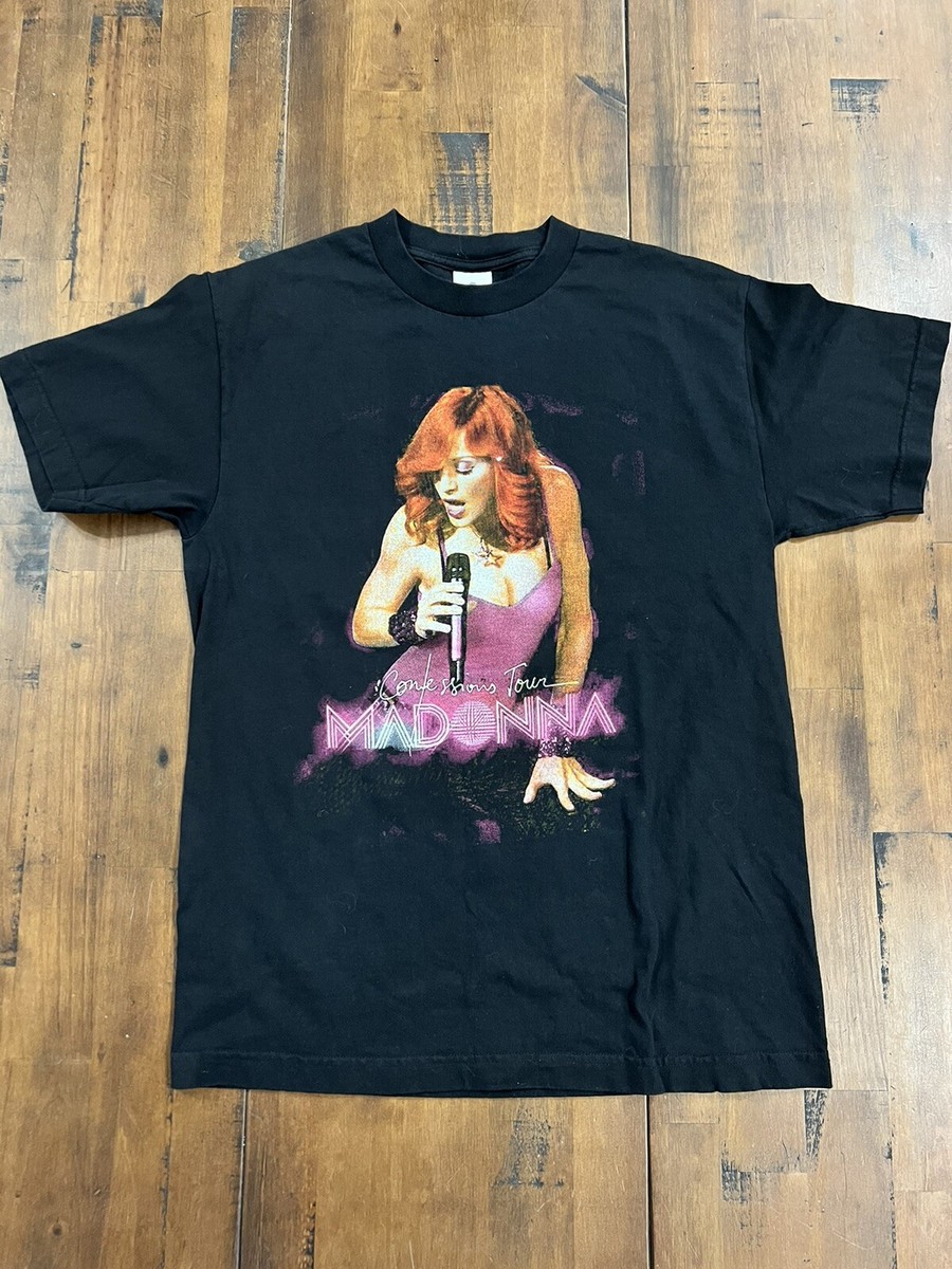 MADONNA 2006 CONFESSIONS CONCERT TOUR T SHIRT NM NEW RARE MADONNA 2006 CONFESSIONS CONCERT TOUR T SHIRT NM NEW RARE