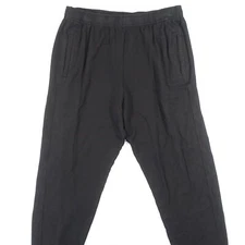 MONROW MB0012 BLACK LARGE 34-36 JOGGER LOUNGE SWEATPANTS PANTS MENS NWT NEW