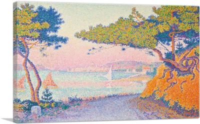ARTCANVAS Golfe Juan 1896 Canvas Art Print by Paul Signac - Image 1 of 4