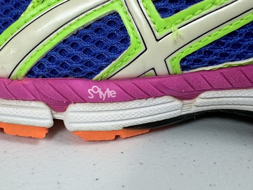 Asics Women's GT-2000 Dynamic Duomax Green Blue running Shoes Size 9 T2K7Q Neon - Picture 15 of 20