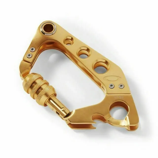 99456ORT-503] Mens Oakley Metalworks Gold Carabiner