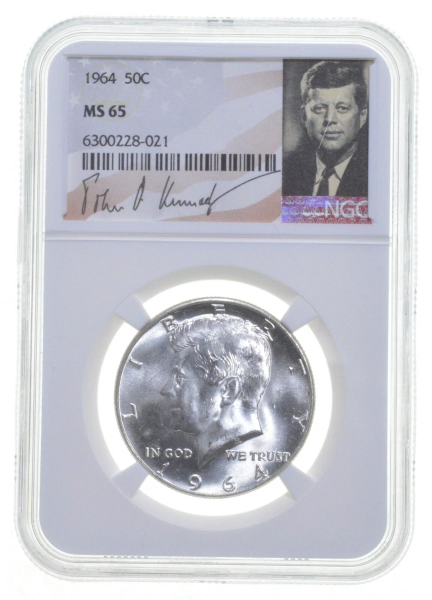MS 65 Graded Kennedy US Half Dollars 1964-Now for sale | eBay