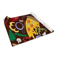 Sticky Back Plastic Self Adhesive Film Wrap Decorative Sticker Pizza 100x50