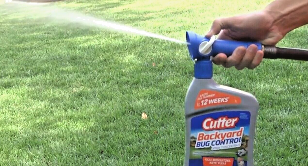 Cutter Backyard Bug Control Spray Concentrate, Fleas,Mosquito Repellent