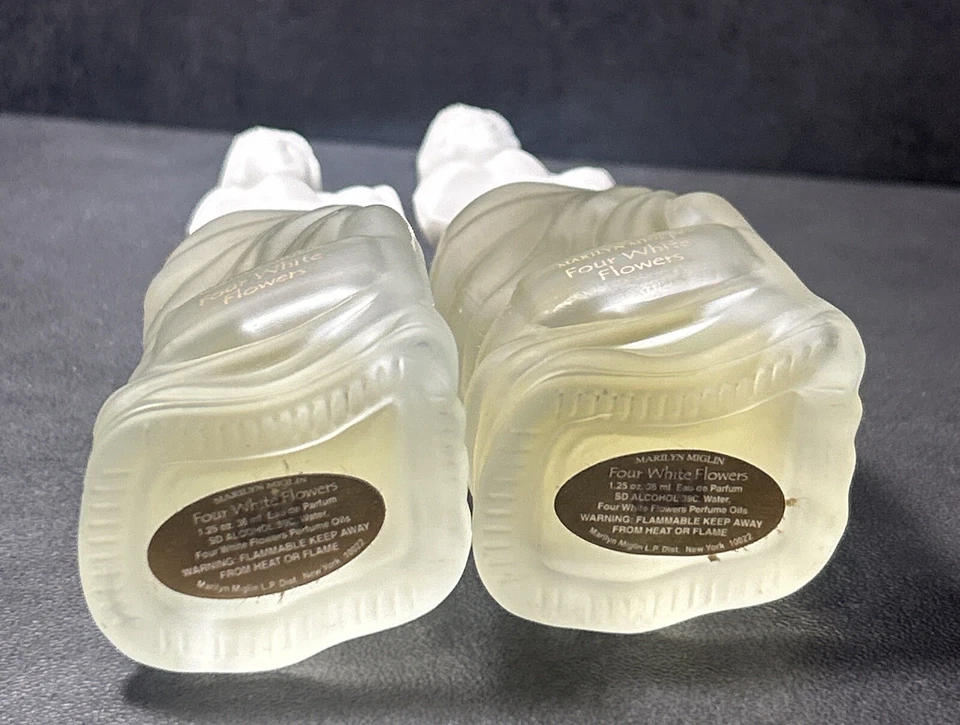2 Marilyn Miglin Cuatro Flores Blancas Eau De Parfum EDP Spray 1.25 OZ Foto 4 de 4