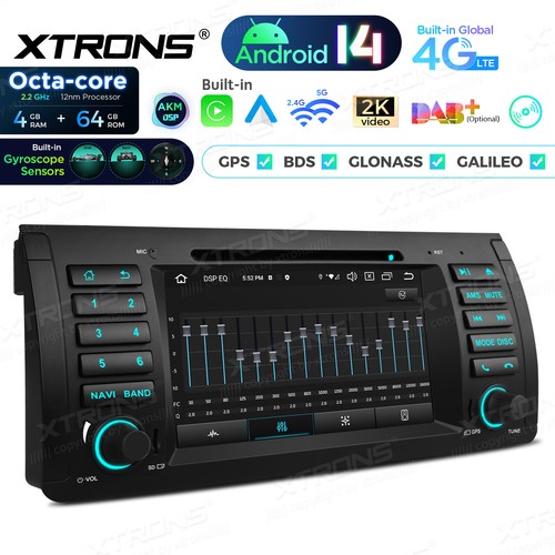 XTRONS Autoradio Android 14 für BMW E53 7" IPS 4GB RAM 64G DSP Gyroscope GPS DVD - Bild 8 von 22