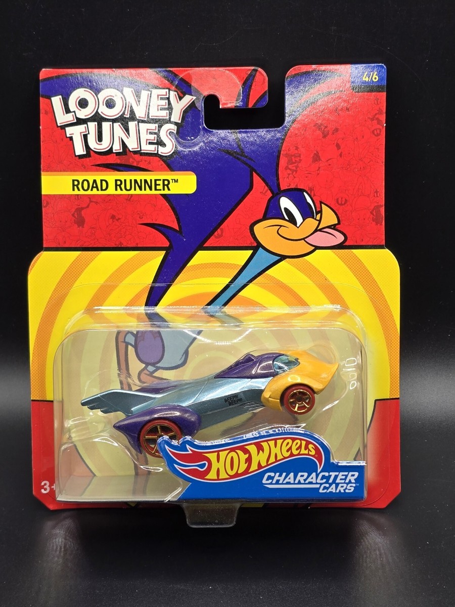 Hot Wheels Character Cars Looney Tunes Road Runner 1:64 Diecast