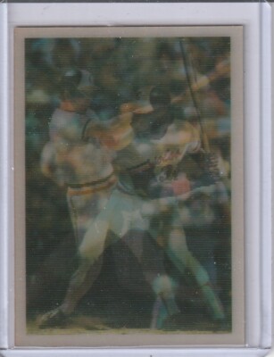 1986 Sportflics baseball #73 Cal Ripken jr., Fred Lynn, Eddie Murray NM ...