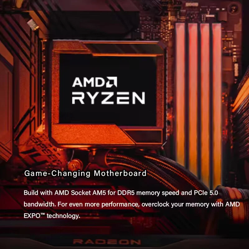 AMD Ryzen 7 7700 CPU Tray AM5 3.8GHz 8Core 16Thread L3 Cache 32MB Sockel - Immagine 4 di 4