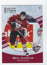 2011-12 Guelph Storm (OHL) Ben Harpur (Toronto Maple Leafs) **FIRST CARD**