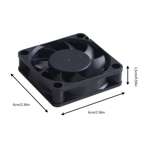 For K1 3D Printer Replacement Print Cooling Fan 6015 24V Brushless Fan Hotend - Afbeelding 8 van 8