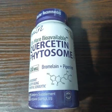  Nutri By Nature's Fusions Antioxidant, Quercetin Phytosome - 500 mg - 60 Caps 