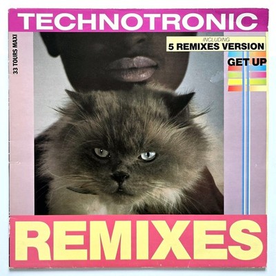TECHNOTRONIC - Get Up (Before The Night Is Over) (REMIXES) (12'' Maxi 45T) VG+/EX