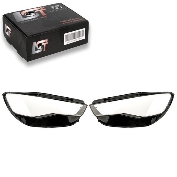 2X Scheinwerfer Glas Streuscheibe Set FüR Audi A6 4G C7 Allroad Avant Ab 10/2014-image