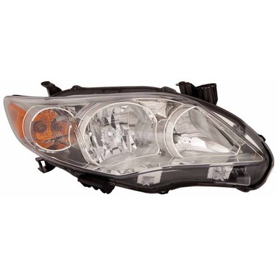 TO2503203 New Head Lamp Assembly Passenger Side Sedan CAPA