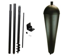 Universal Pole Kit with Standard Baffle