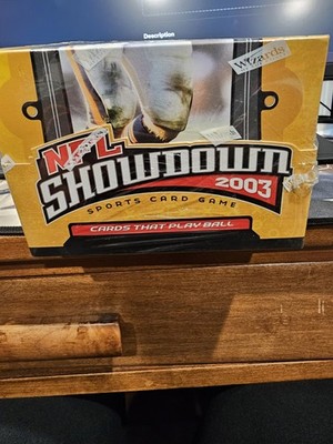 2003 NFL Showdown Draft Packs Factory Sealed 12 Count Wizards of the Coast