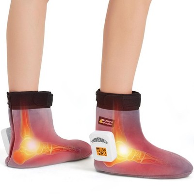 Cordless Foot Heating Pad Massager with Heat, Heating Pad for Feet for Planta...