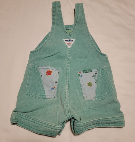 Vintage 90’s Baby Vestbak Osh Kosh b’Gosh Overalls 18 Months Captain Osh Kosh - Picture 3 of 12