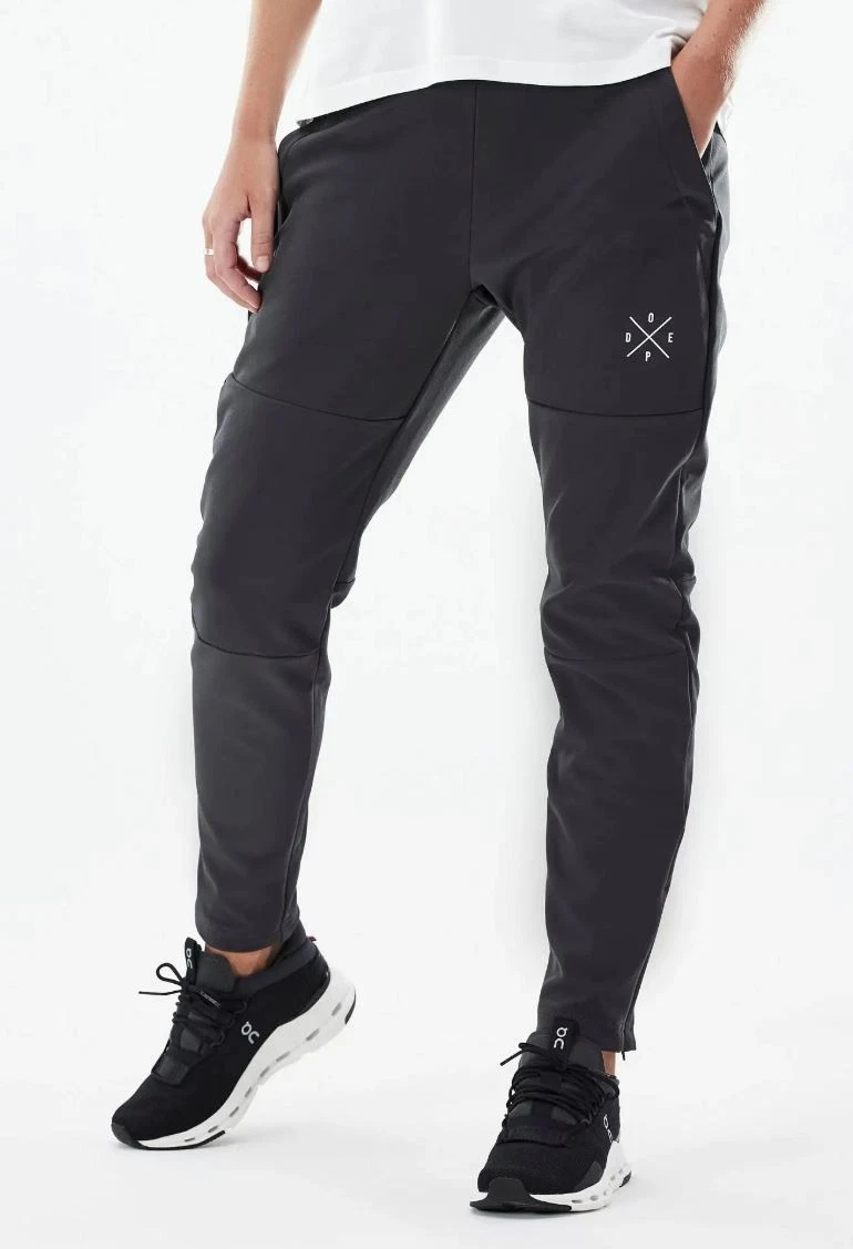 Dope Nomad Outdoor Hiking Trouser Pants Mens Large L Black Phantom SoftShell NWT