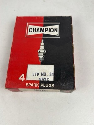 CHAMPION N6YC 28-60931 Copper Plus Spark Plug Set 4pcs Ignition NEW