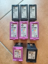 8 Leere Originale Druckerpatronen HP 67/305  und 305