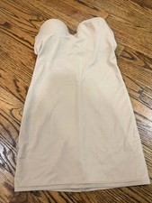 Subtract Shapewear Beige 34B Underwire Belly Shaper Girdle Vintage No Straps