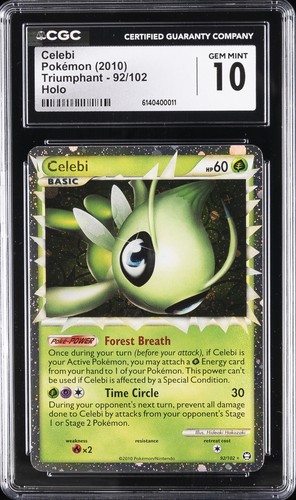 Celebi graded CGC 10 for sale on eBay
