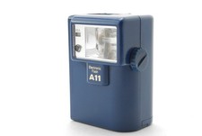  Near MINT Olympus A11 Flash Blue for XA2 Camera Body From JAPAN
