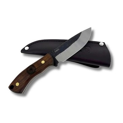 Condor Kinich Knife 8.35'' Full Tang Fixed Blade Walnut Handle w/ Leather Sheath