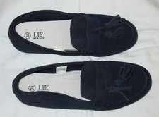 UP2  Damen Mokassin / Halbschuhe  -blau- Gr. 38  -Wildleder-  nur 1x getragen