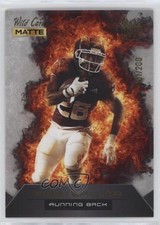 2022 Wild Card MATTE Rookie Heat Silver - Orange Flames /200 Isaiah Spiller 12yg. rookie card picture