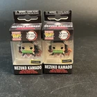 2 Funko Pop Pocket Keychain : Demon Slayer : Nezuko Kamado Special Edition Lot