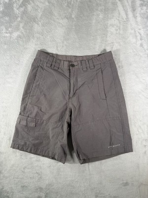 Columbia PFG Shorts Men s 30 Grey Barracuda Killer Ripstop Hiking Utility