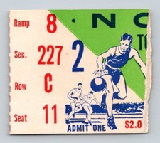 1958 NCAA BASKETBALL TOURNAMENT Finals Ticket Stub  HOF Elgin Baylor MOP Seattle
