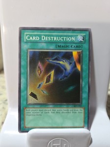 card destruction yugioh price Yu-Gi-Oh! Card Destruction SDY-042 Super Rare MP