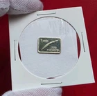 Machete Knife Sword - 1 Gram .999 Fine Pure Solid SILVER Bullion Mini Bar Coin