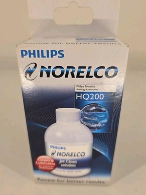 PHILIPS Norelco HQ200 Jet Clean Solution 10oz Razor Cleaner & Lubricant NOB NEW