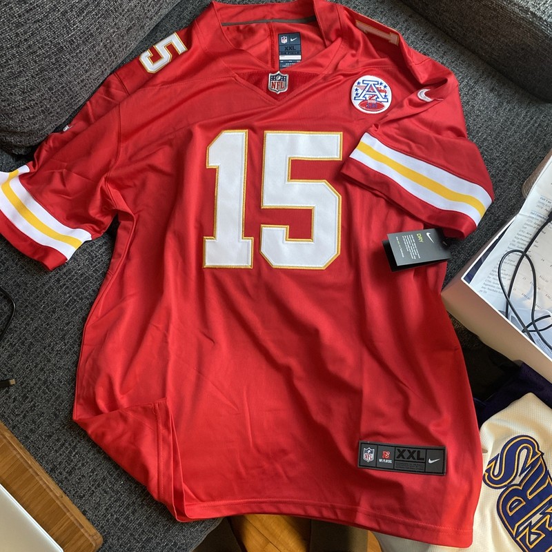 Nike NFL Vapor Limited Patrick Mahomes Kansas City Chiefs Jersey #15 XXL Red