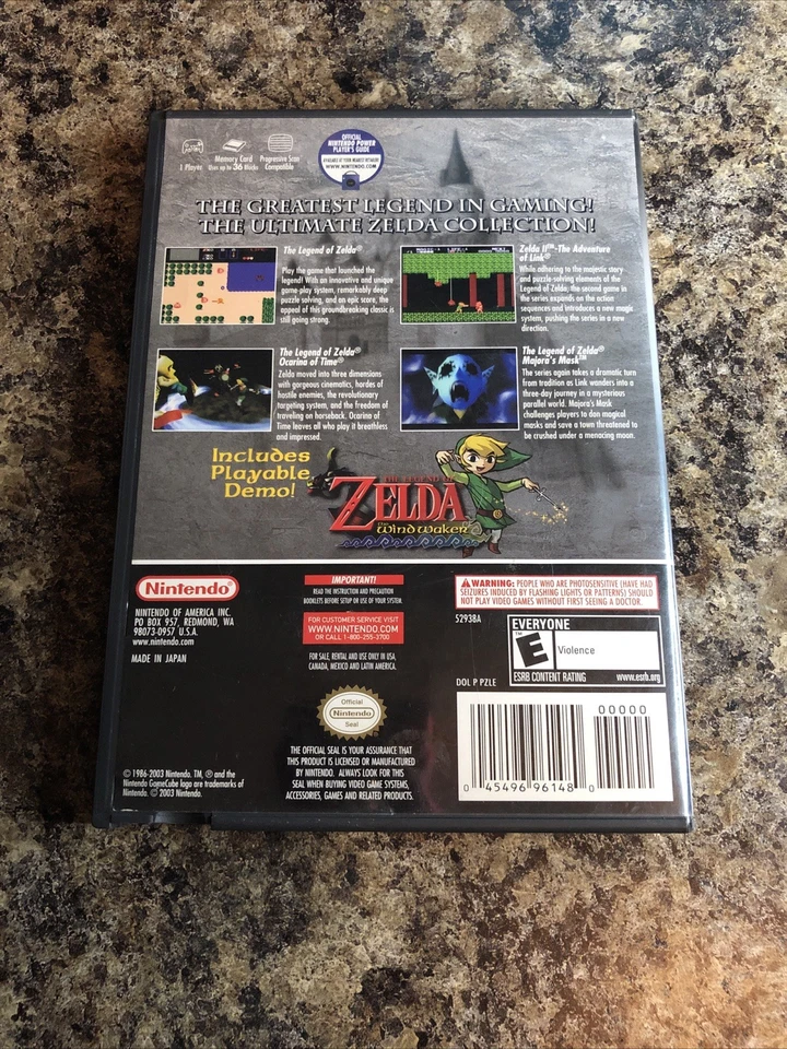 The Legend Of Zelda Collectors Edition (Nintendo GameCube,2003) - Image 2 of 3
