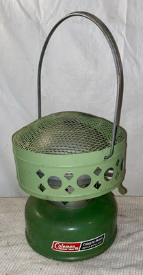 #ad VINTAGE 1976 COLEMAN 3500 BTU CATALYTIC HEATER NICE CLEAN $29.95