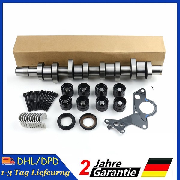 Nockenwellensatz Komplett FüR Audi VW Seat Skoda 1,9 TDI PD 038109101R Mit Lager-image