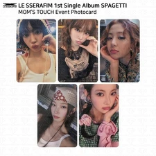 LE SSERAFIM 1st Single Album SPAGHETTI Event MOM'S Touch Promotional Photocard