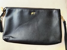 Freshly Picked Stone Classic Zip Pouch Wristlet Purse