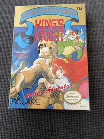 King's Knight (NES, Nintendo) Box, Game, & Manual !