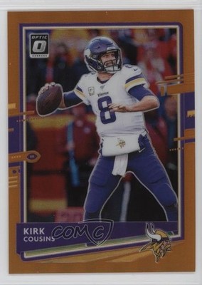 2020 Panini Donruss Optic Orange Prizm 166/199 Kirk Cousins #63 14mg